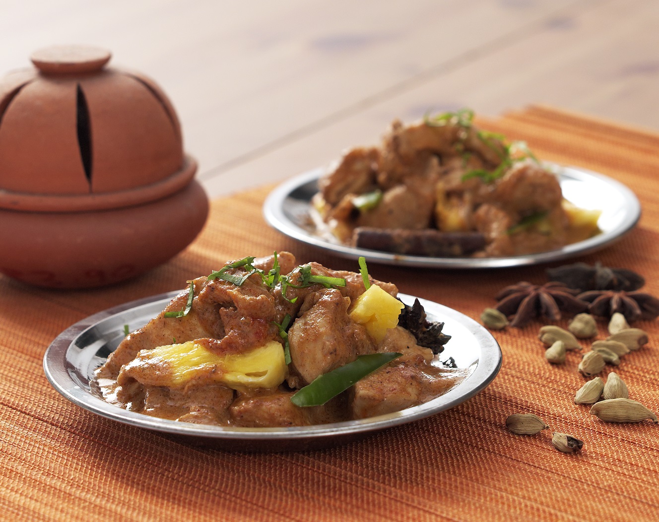 Ayam Masala dengan Nanas