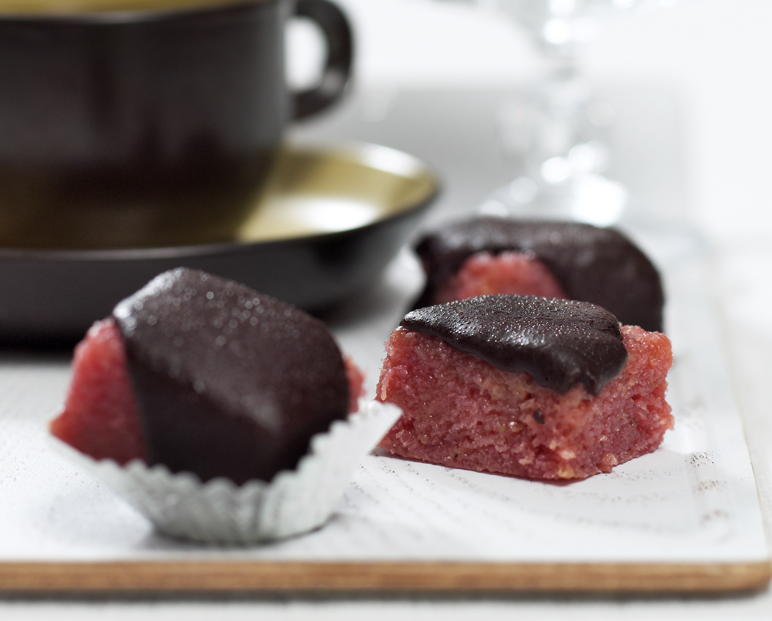 Coconut Candy with chocolate Share Print