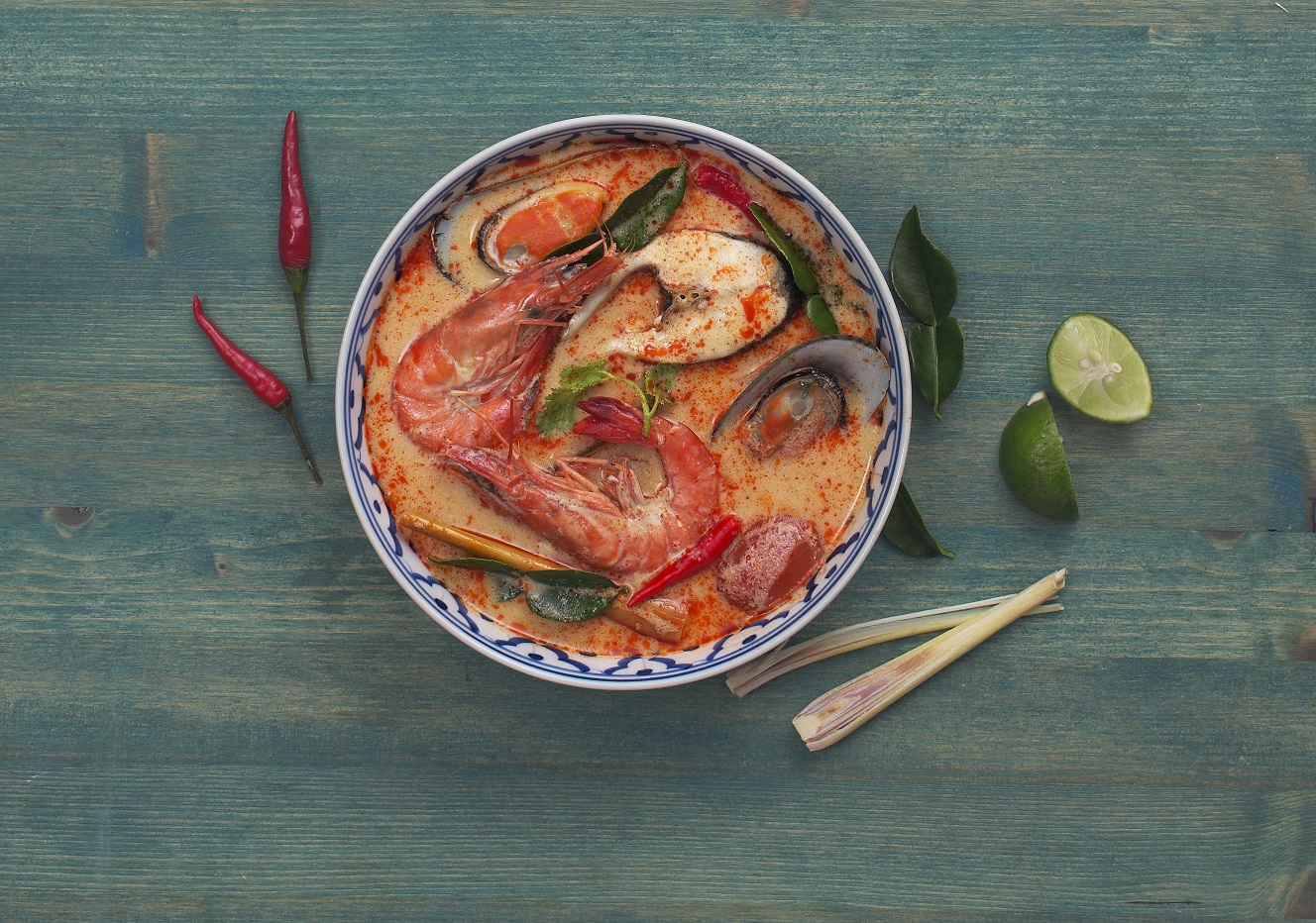 Tom Yam Putih Makanan Laut